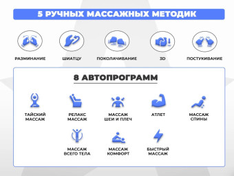 Просторное массажное кресло FUJIMO DISCOVERY 3D XL (коричневый)