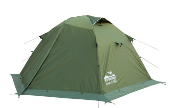 Палатка Экспедиционная Tramp Peak 2 (V2) Green