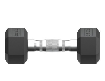 Гантели гексагональные обрезиненные UNIX Fit (2,5 кг, 2 шт)