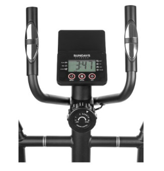 Эллиптический тренажер Sundays Fitness Simple Line ES-9301 (белый)