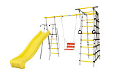 Дачный комплекс Romana Богатырь MAX, качели цепные, 103.07.07 (серый-жёлтый)