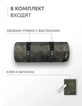 Самонадувающийся коврик RSP Sunny 38 (камуфляж)
