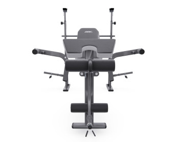 Скамья со стойками под штангу с партой для бицепса DFC D703 PRO