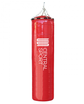 Мешок боксерский Central Sport, 55 кг. 180 см, красный.