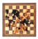 Шахматы Woodgames складные бук, 50мм с фиг. N3