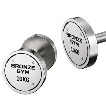 Набор гантелей стальных BRONZE GYM (32-50 кг)