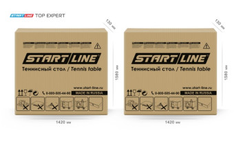 Стол теннисный Start Line Top Expert (Черный)