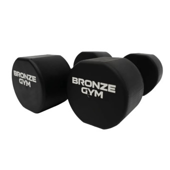 Набор термополиуретановых гантелей BRONZE GYM (1-10 кг)