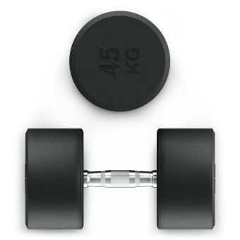 Гантели круглые обрезиненные UNIX Fit PRO (45 кг, 2 шт)