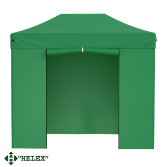 Тент-шатер быстросборный Helex 24321 3х2х3м полиэстер (зеленый)