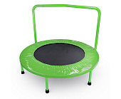 Батут с поручнем DFC JUMPFIT 36'' (зеленый)