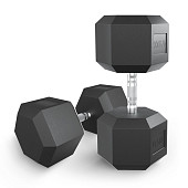 Гантель гексагональная UNIX Fit 47.5 кг
