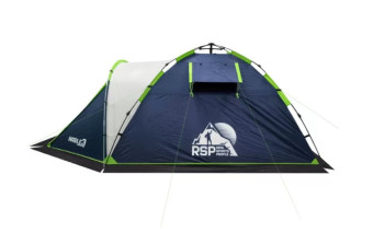 Палатка кемпинговая RSP Narle 3 с автоматическим каркасом (синий)