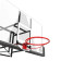 Кольцо баскетбольное DFC R1 45см