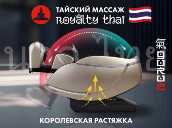 Массажное кресло FUJIMO GURU2 F800 (коричневый)