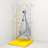 Детский спортивный комплекс Romana S4, Комплект №13 (белый прованс)