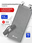 Самонадувающийся коврик RSP Velour 75 (серый)