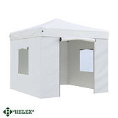 Тент-шатер быстросборный Helex 24330 3x3х3м полиэстер (белый)