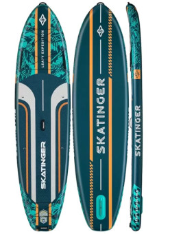 Сапборд Skatinger Leafy Expedition Green