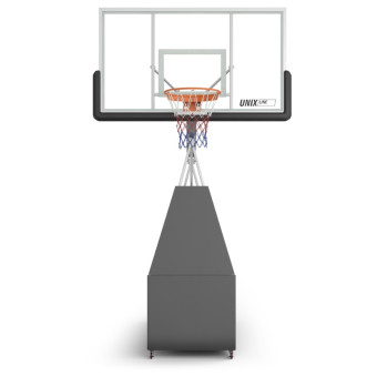 Баскетбольная стойка UNIX Line B-Stand-TG PRO R45 (H120-305 см)
