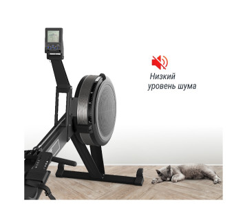 Гребной тренажер UNIX Fit PRO Air Magnetic Rower-X (черный)