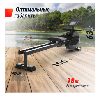 Гребной тренажер UNIX Fit Techno Rower 360