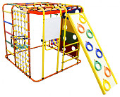Детский спортивный комплекс Формула здоровья Кубик У Плюс (оранжевый-радуга)