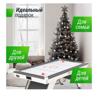 Игровой стол UNIX Line Аэрохоккей (214х112 cм, белый)