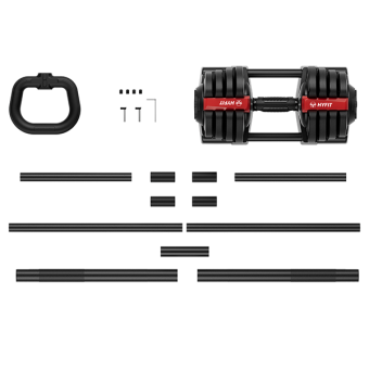 Набор регулируемый штанга+гантель+гиря HYFIT (18 кг)