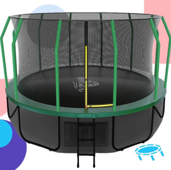 Батут с защитной сеткой KedaJump Jumpinator 16FT