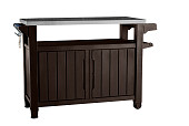 Столик для барбекю Keter UNITY XL 207L (коричневый)