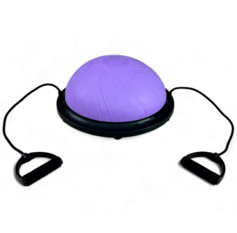 Балансировочная платформа CALVIANO Bosu Ball 46 см (фиолетовый)