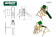 Детский городок Start Line PlaybKIDS стандарт (green)