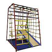 Детский спортивный комплекс Вертикаль Весёлый Малыш NEXT, горка, мягкий бортик