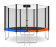 Батут AMETIST PRO Outside D374-12FT (Blue, Orange)