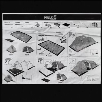 Палатка 5-местная RSP Field 5 (синий)