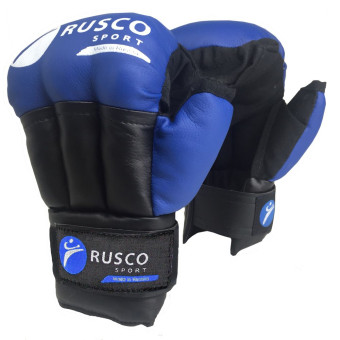 Перчатки для Рукопашного боя RUSCO SPORT  8 Oz син.