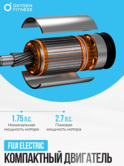 Беговая дорожка домашняя OXYGEN FITNESS NIOBI