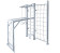 Детский спортивный комплекс PERFETTO SPORT PS-130, Scala in legno con rete 2 (серый)