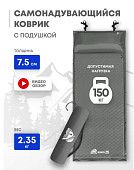 Самонадувающийся коврик RSP Sunny 75 (серый)