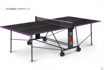 Стол теннисный Start Line Compact LX (Черный)