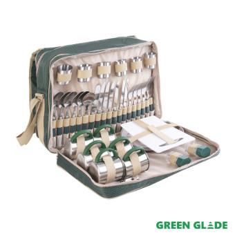 Набор для пикника Green Glade Т3653 18л (42 предмета)