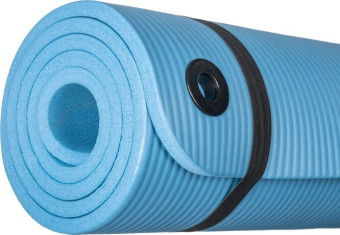 Коврик для йоги Sundays Fitness IR97506 (180x60x1см, голубой)
