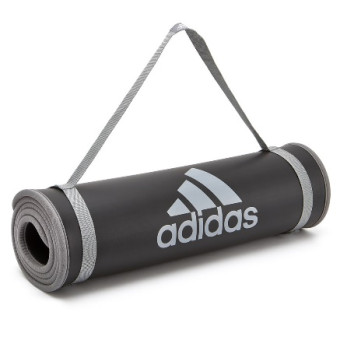 Тренировочный коврик Adidas ADMT-12235GR,10 мм ( серый)