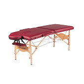 Массажный стол Calmer Bamboo Two 70 (красный)