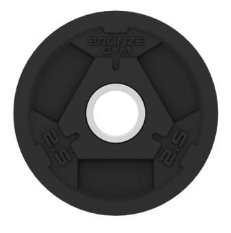 Диск олимпийский BRONZE GYM обрезиненный (2,5 кг)