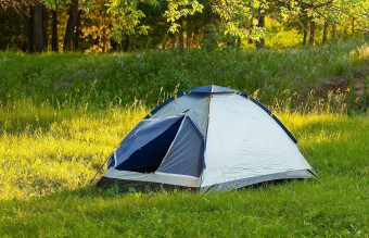Палатка туристическая Сalviano ACAMPER Domepack 2 (синяя)
