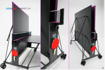 Стол теннисный Start Line Compact LX (Черный)