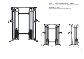 Комплекс для функциональных тренировок Central Sport Pro, ARMSX710