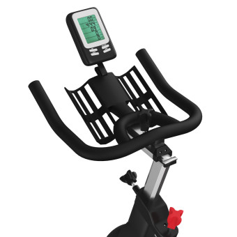 Велотренажер Спин-байк UNIX Fit SB-1100 PRO (черный с красным)